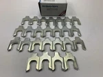 (25) Mcquay-norris CCS120 Alignment Shims, 3/16" Thick, 0.440" Slot Opening. Fixed Price $13.45.