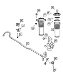 Genuine Mopar Bolt 68013712AA. Fixed Price $15.59.