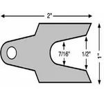 Specialty Products Duo Fit 1/16" X 7/16" 1.2" Shims Set 25 Universal 37102. Fixed Price $50.73.