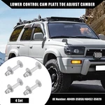 Sets Car Lower Control Cam Plate Toe Adjust Bolts For Toyota 4RUNNER 1995-2004. Fixed Price $30.45.