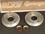 Ground Control 2.5" 60MM Top Hat Spring Perch Camber Caster Plate Coilover. Fixed Price $80.00.