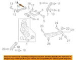 New Oem 17-18 Buick Gm Lacrosse Rear Suspension-link Rod Bolt 11548279. Fixed Price $19.49.