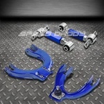 Blue Front+rear Camber Control Suspension Kits/arms For 88-91 Civic/crx Ed/ee. Fixed Price $70.18.