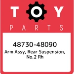 48730-48090 Toyota Arm Assy, Rear Suspension, NO.2 Rh 4873048090, New Genuine Oe. Fixed Price $162.86.