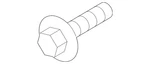 Genuine Nissan Track Bar Bolt 55226-3TA0C. Fixed Price $13.59.
