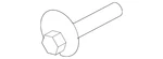 Genuine Mazda Ft Lateral Arm Adjust Bolt L206-28-66Z. Fixed Price $10.24.