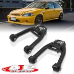 Black Adjustable Front Upper Control Arm Camber Kit For 1996-2000 Honda Civic Ek. Fixed Price $77.00.