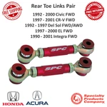 Spc Performance Rear Toe Links Pair 92-00 Honda Civic, 97-00 Acura #69450. Fixed Price $203.88.