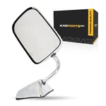 For Dodge D150/W150 1990-1993 Door Mirror Driver Side 6 By Inches Housing. Fixed Price $113.43.