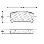 Stoptech 105.07700 Rear Disc Brake Pad Fits Baja Forester Impreza Legacy Outback. Fixed Price $40.63.