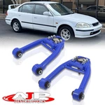 Blue Adjustable Front Upper Control Arms Camber Kit For 1996-2000 Honda Civic Ek. Fixed Price $66.00.