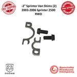Spc Performance -2? Sprinter Van Shims Pair 03-06 Dodge 2500 #35076. Fixed Price $46.49.