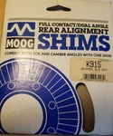 Moog K915 Alignment Shim Universal Blue. Fixed Price $9.95.