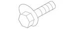 Genuine Mazda Alignment Camber Adjusting Eccentric Bolt KD35-28-66Z. Fixed Price $6.64.