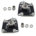 Fits 94-04 Mustang Bolt Caster Camber Plates Black Powder Coated. Fixed Price $149.99.