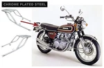 Honda CB550 Four K1-'76 1975-1976 Rear Wheel Fender Mud Guard Luggage Rack *H008. Fixed Price $99.90.