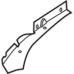 Genuine Bmw Trim, Drip Rail, Upper Left 51-49-7-225-393 New. Fixed Price $57.44.