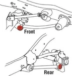 Spc Performance Front/rear Lower Control Arm Xaxis Joint Jeep 07-14 Wrangler. Fixed Price $68.99.