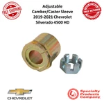 Spc Adj. 2.75 Deg. Front Camber/caster Sleeve For 19-21 Silverado 4500 Hd #24230. Fixed Price $73.73.