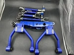 12 Pcs Set Of Steel Adjustable F&r Control Arms For Toyota Crown Lexus Gs IS300. Fixed Price $727.00.