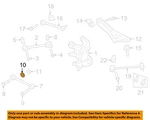 Ford Oem 07-23 Expedition-ft Lwr Cntl Arm Washer W713340S439. Fixed Price $16.99.