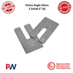 Spc Performance Aluminum Pinion Angle Shims 2.5X5X0.5 (6) Universal #10405. Fixed Price $62.40.