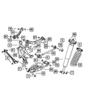 Genuine Mopar Camber Link Left 4743311AA. Fixed Price $253.55.