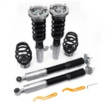 Racing Coilover Struts For Bmw E46 3 Series Adj Damper & Camber Plates Kit. Fixed Price $262.00.