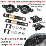 Rear Trailing Arm Spherical Bushing Kit For 88-00 Civic Integra Ef Ek DC2 Da. Fixed Price $75.99.