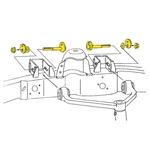Moog K8740 Caster/camber Adjusting Kit Front. Fixed Price $36.10.