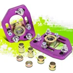 90-93 Ford Mustang Front 2PCS Aluminum Adjustable Camber/caster Plate Purple. Fixed Price $55.20.