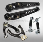 Black Front Rear Camber Kit Lower Control Arm For Honda Civic 96-00 Ek. Fixed Price $155.24.