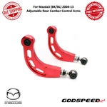 Godspeed Adjustable Rear Camber Control Arms Fits 04-13 MAZDA3 (bk/bl) #AK-127-C. Fixed Price $185.00.