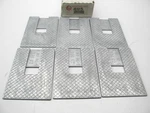 (6) Specialty 895 Hd Zinc Uni-wedge Alignment Shim 3-3.5-4" Wide 2-1/2 Degree. Fixed Price $53.99.