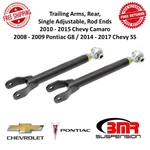 Bmr Suspension Trailing Arms Rear W/single Adj. Rod Ends Black For Chevy Pontiac. Fixed Price $207.94.