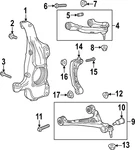 Genuine Gm Upper Control Arm Adjust Cam 85109491. Fixed Price $25.10.