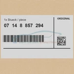 Genuine Bmw 07148857294 -. Fixed Price $30.35.
