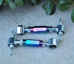 Neo Chrome Billet Aluminum Adjustable Rear Camber Kit For 1994-2001 Integra DC2. Fixed Price $29.89.
