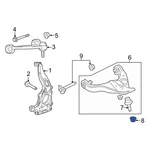 Ford F-150 2009-2014 W707254S441 Suspension Integral Link Nut. Fixed Price $12.65.