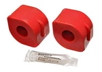 Energy Suspension 3.5200R Sway Bar Bushing Set Front Polyurethane Red. Fixed Price $20.01.