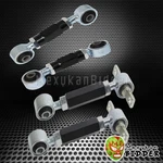 Black Adjustable Rear Camber Kit + Toe Arm Honda Civic 1988-2000 Ef/eg/ek. Fixed Price $65.54.