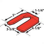 Specialty Products Company Prevost Caster Shims 1/16" (6). Fixed Price $60.26.