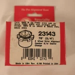 Specialty Products 23143 Alignment Caster/camber Bushing 3/4 Degree Nib-usa. Fixed Price $12.75.