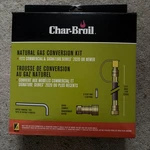 Char-broil Natural Gas Conversion Kit Open Box Grill Accessories. Fixed Price $37.99.
