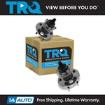 Trq Rear Wheel Hubs & Bearings W/abs Pair For Buick Cadillac Chevy Olds Pontiac. Fixed Price $107.95.