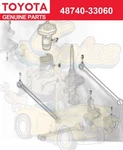 Toyota Camry Lexus ES300 Oem Rear Left Suspension Control Arm 48740-33060. Fixed Price $112.60.