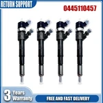4X Fuel Injector 0445110457 5801470098 For Case New Holland SR220 SV250. Fixed Price $363.01.