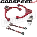 Godspeed Adjustable Front Upper + Rear Camber Kit For Infiniti G35 Sedan 2007-08. Fixed Price $365.50.