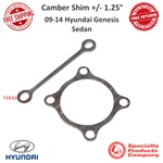 Spc Performance Camber Shim +/- 1.25 Degree 09-14 Hyundai Genesis Sedan. Fixed Price $69.98.
