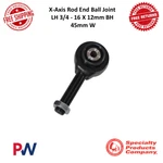 Spc Performance X-axis Rod End Ball Joint Rh 3/4 16 12MM Bh 45MM W #15765. Fixed Price $97.85.